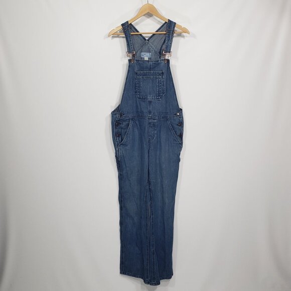 Vintage Old Navy Denim Overalls  Women's Large - Picture 1 of 4